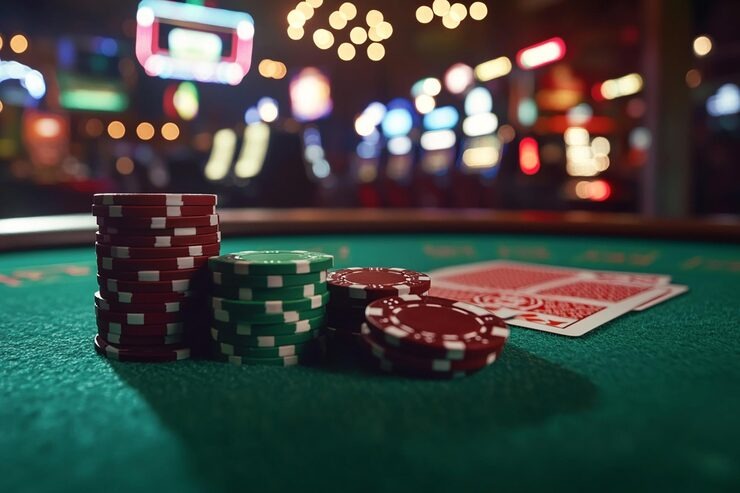 Live dealer table at link togel77